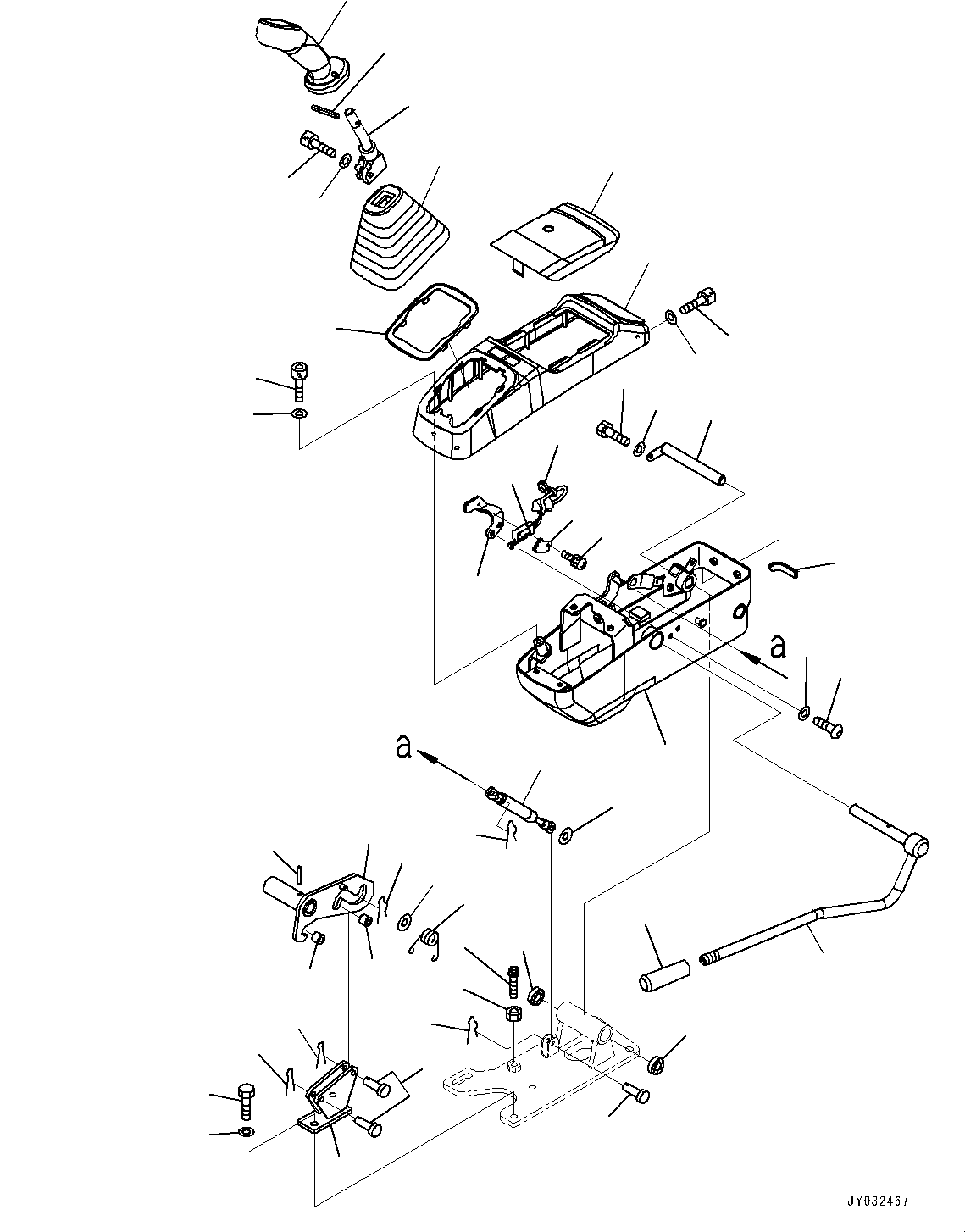 LEVER, ASSEMBLY 22F-43-R1900 KOMATSU