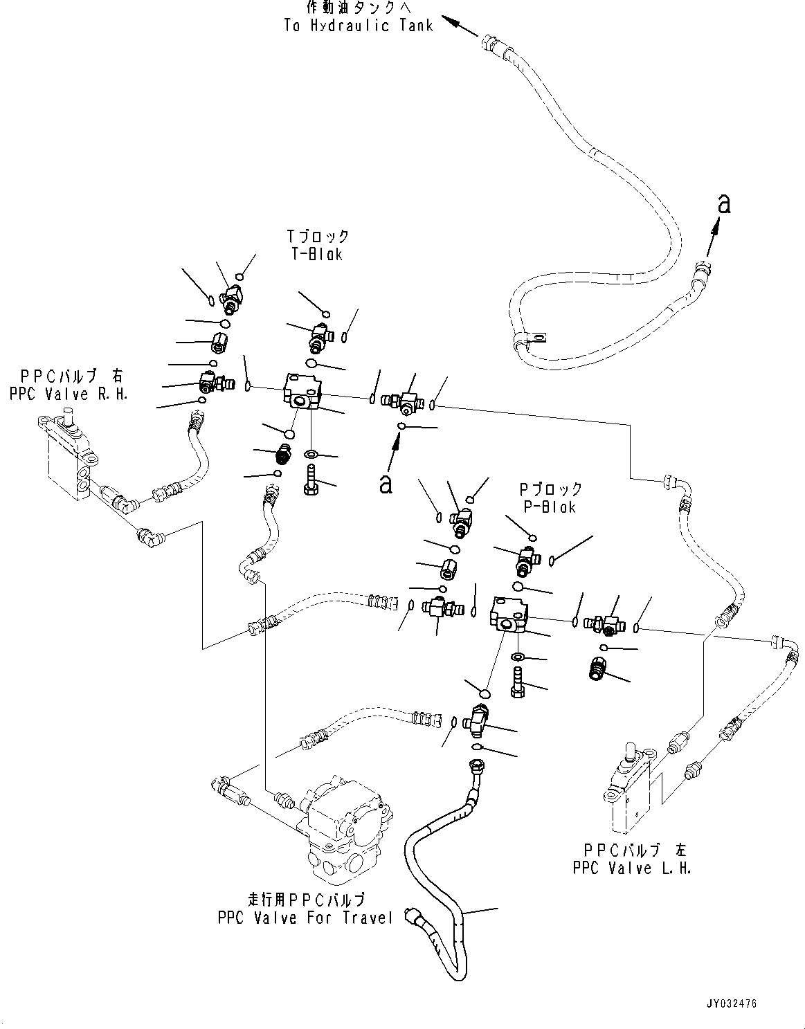 Шланг в сборе 22N-910-5700 KOMATSU