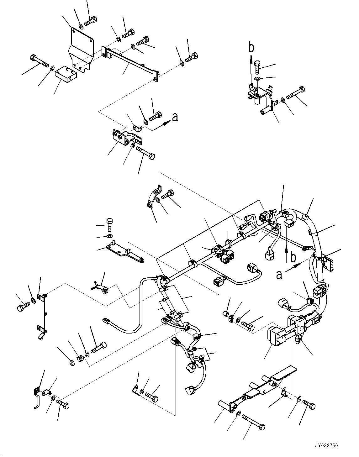 Жгут проводов в сборе 6252-81-9201 KOMATSU