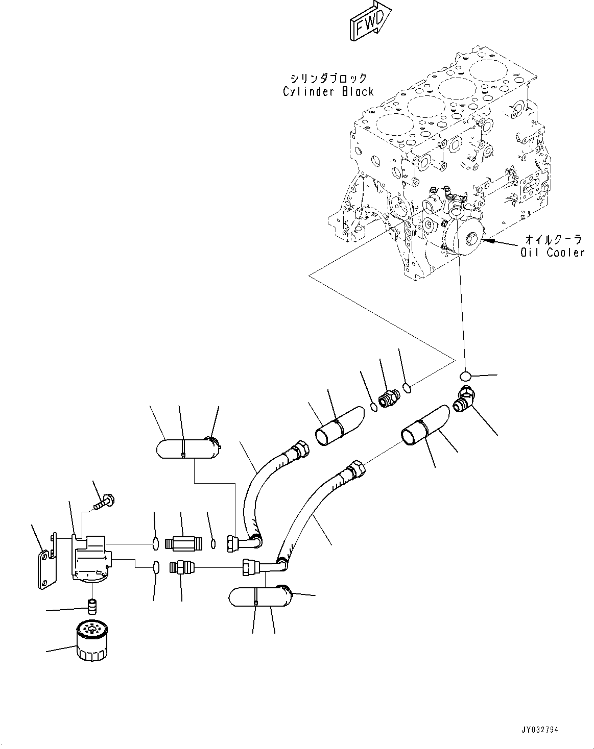 Кронштейн 2A3-01-11421 KOMATSU