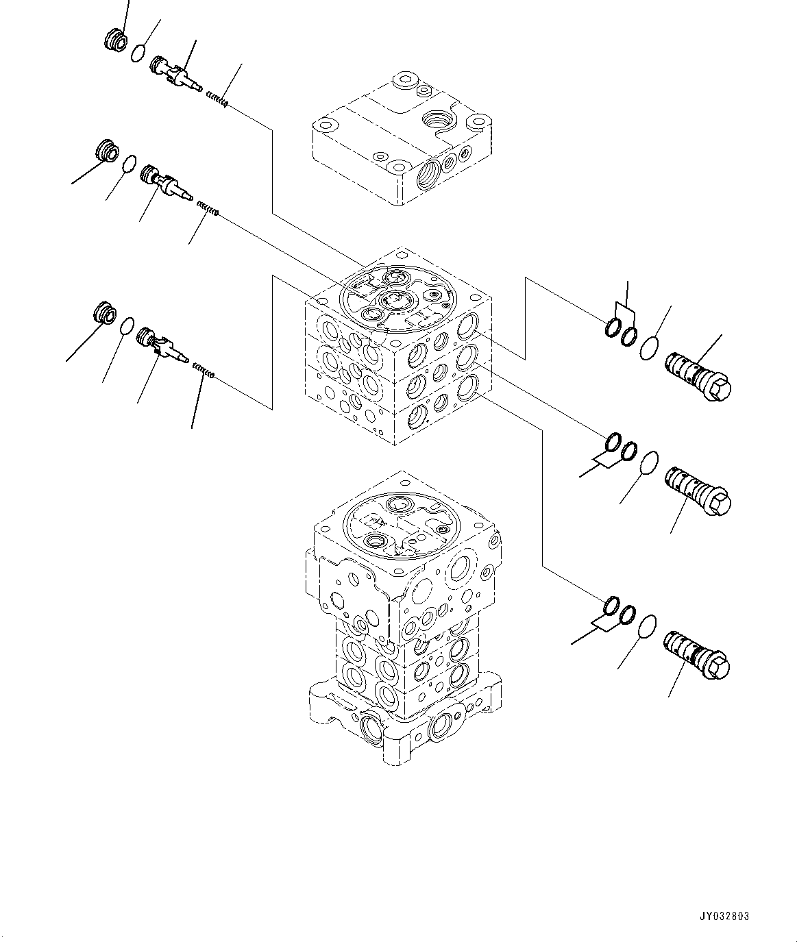 Клапан (подузел) 723-50-71700 KOMATSU