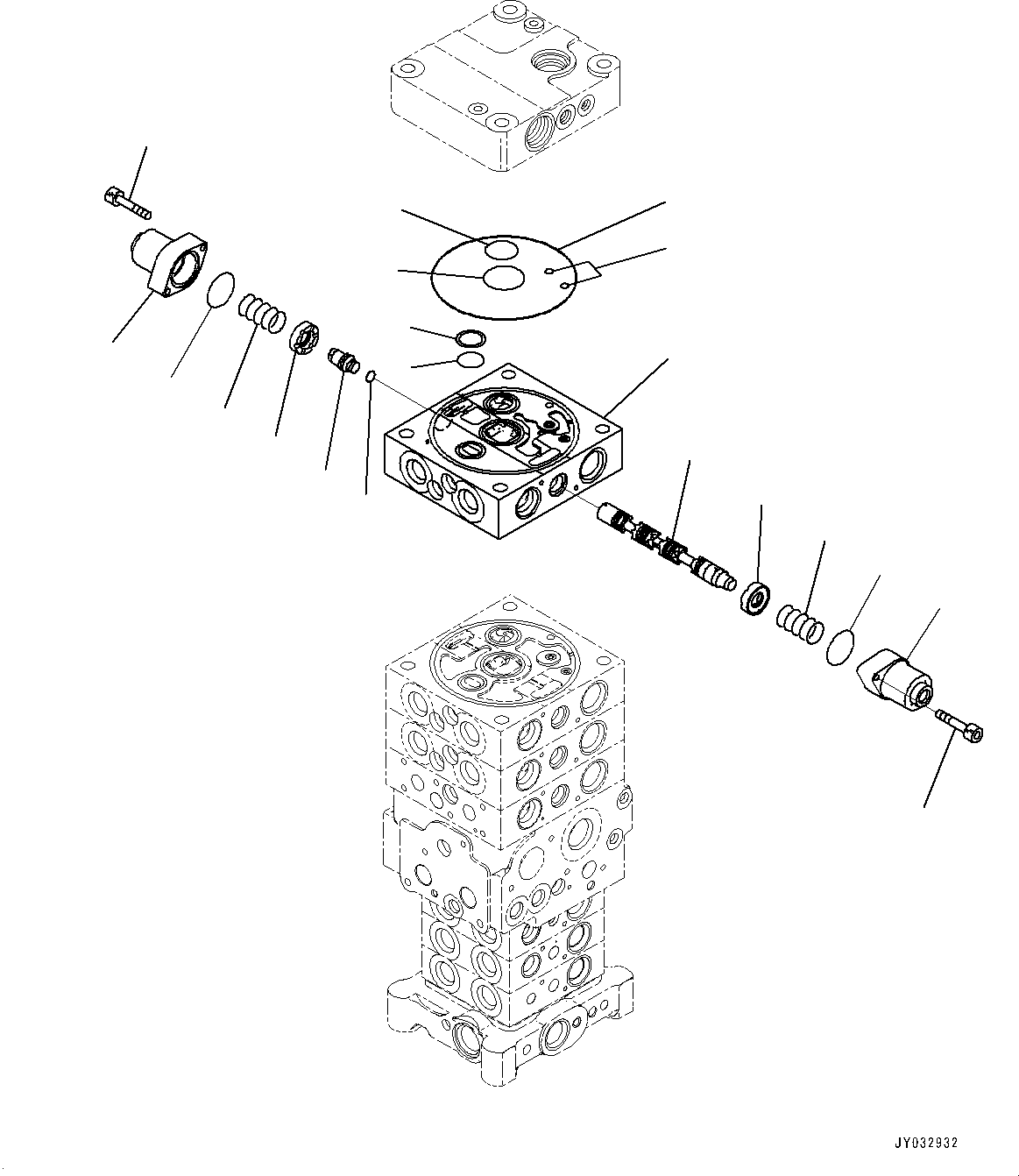 Клапан управления в сборе 723-57-15802 KOMATSU