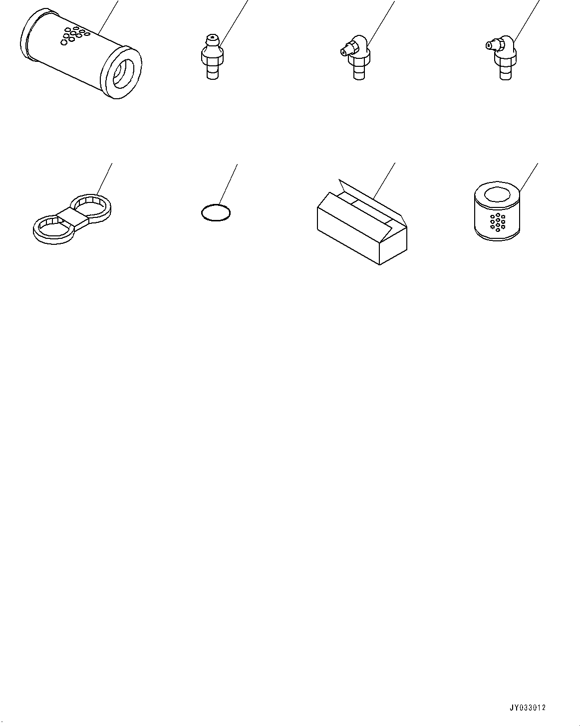 Spare Parts Kit 22N-98-50020 KOMATSU