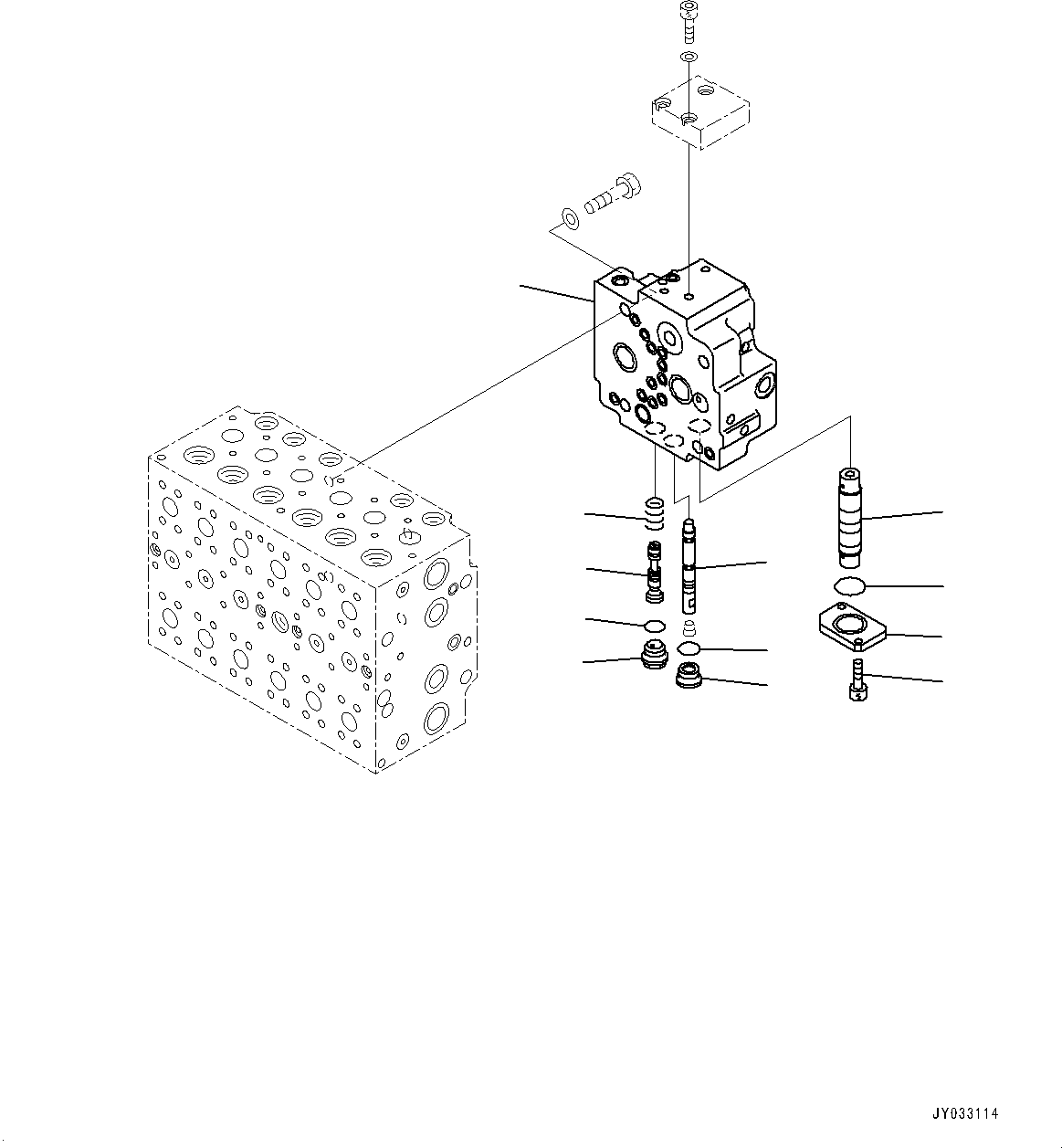 Клапан в сборе 723-40-74100 KOMATSU