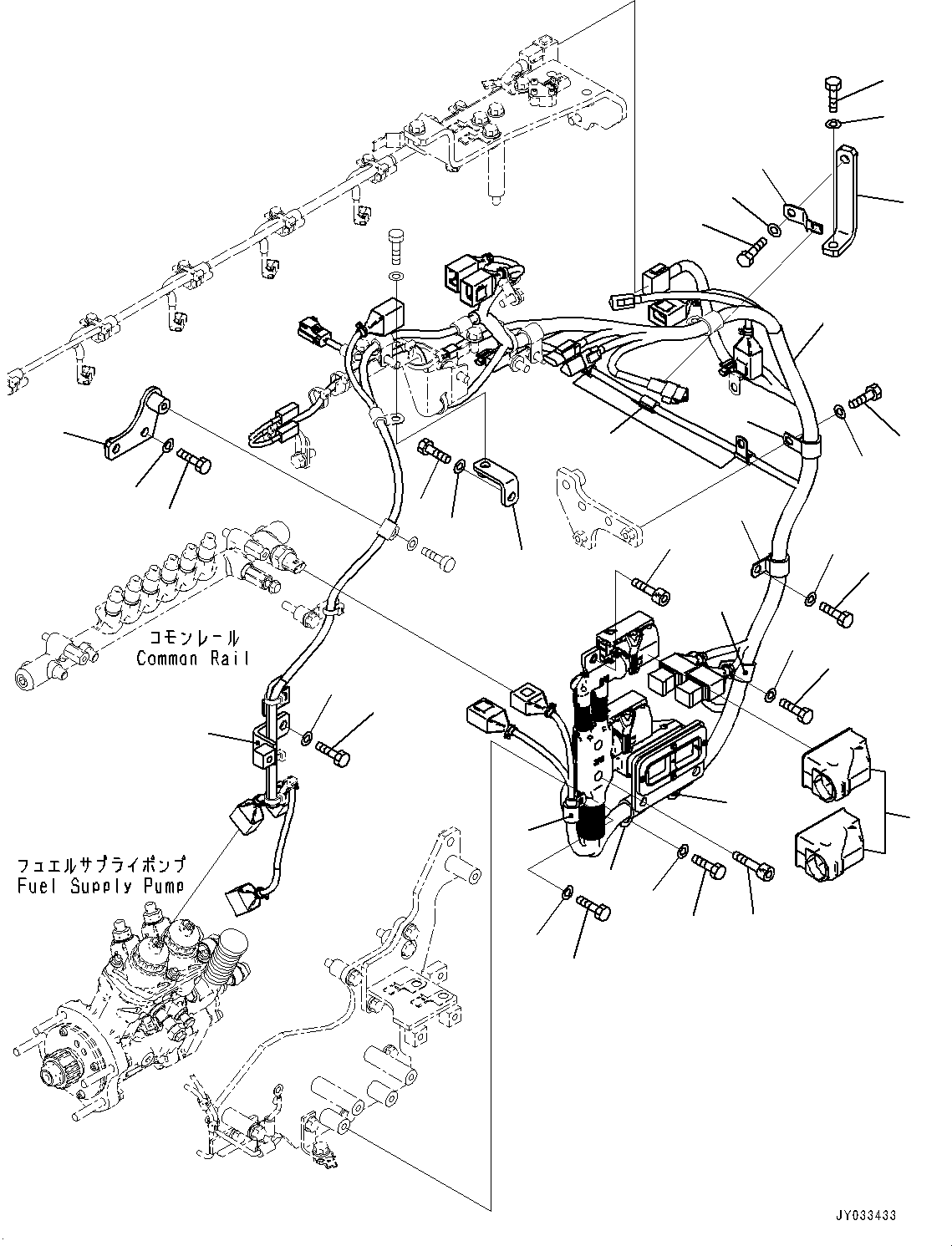 Жгут проводов 6263-81-8140 KOMATSU