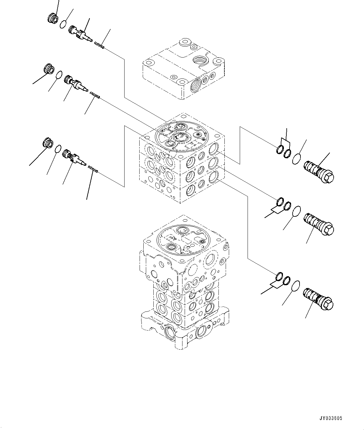 Клапан управления в сборе 723-56-15602 KOMATSU