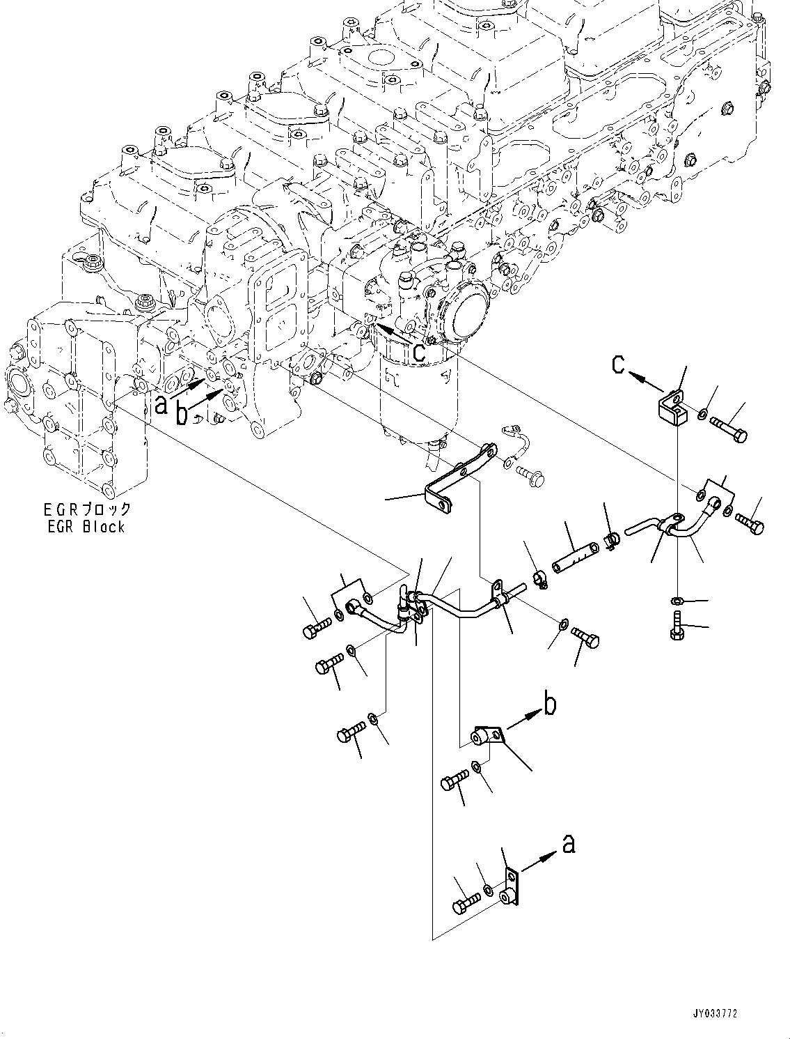 Кронштейн 569-07-8L711 KOMATSU
