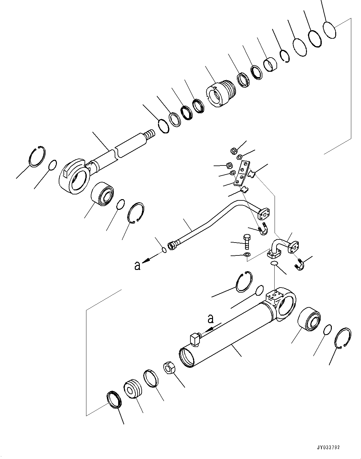 Трубка 707-86-56360 KOMATSU