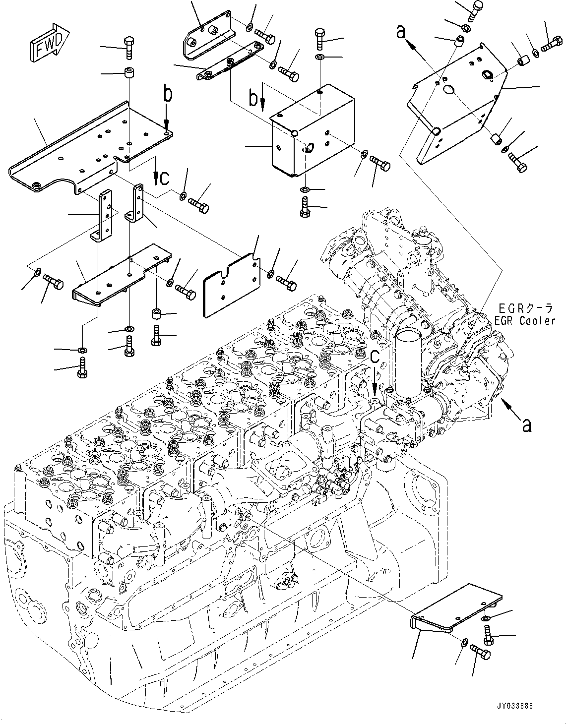Крышка 6246-11-7232 KOMATSU