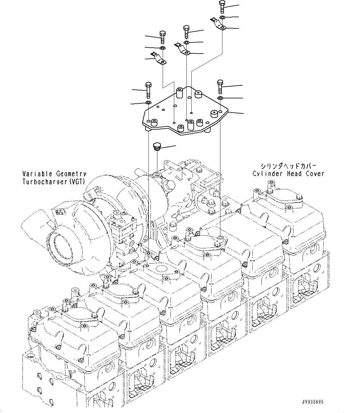 Пробка 6246-11-5120 KOMATSU