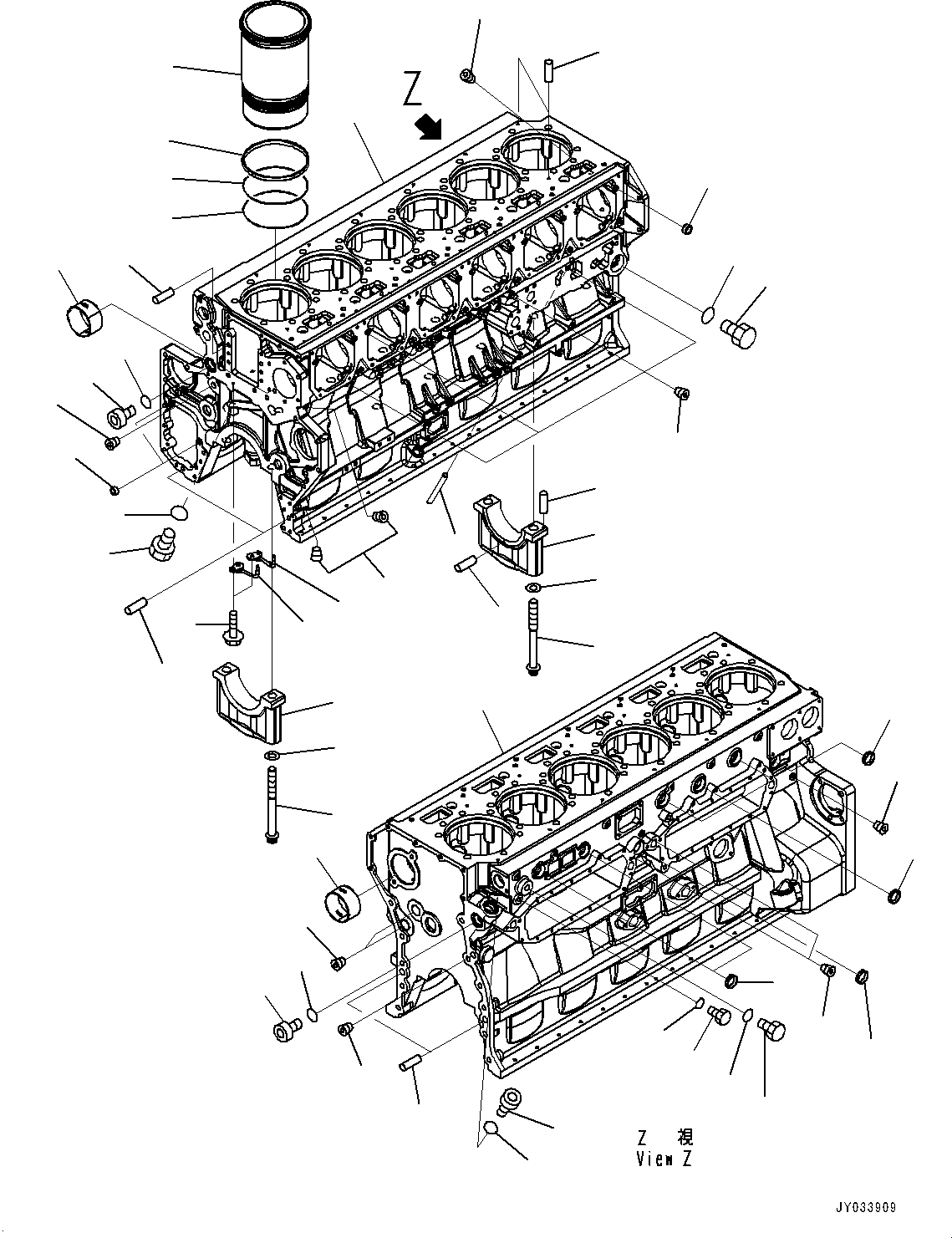 Блок (подузел) 6246-21-1100 KOMATSU