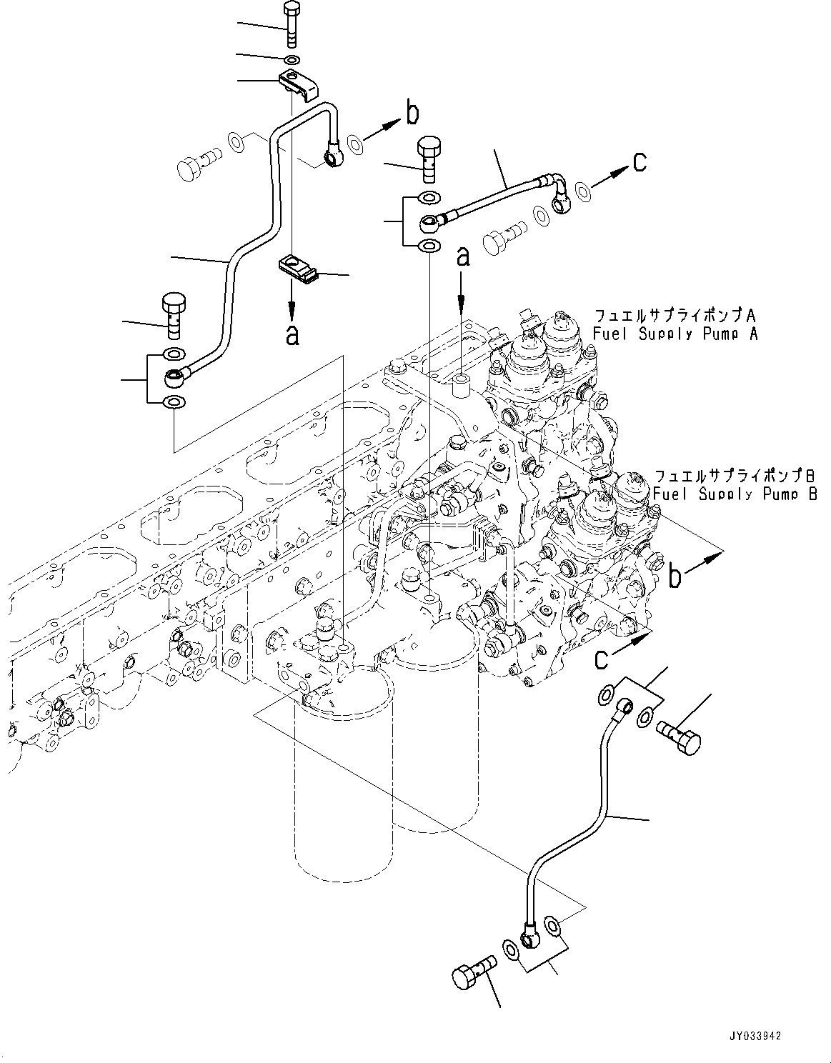 Трубка 6246-71-6960 KOMATSU