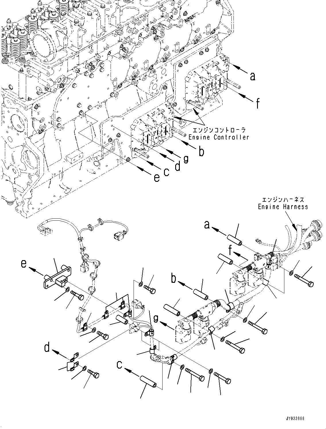 Кронштейн 6246-81-7180 KOMATSU