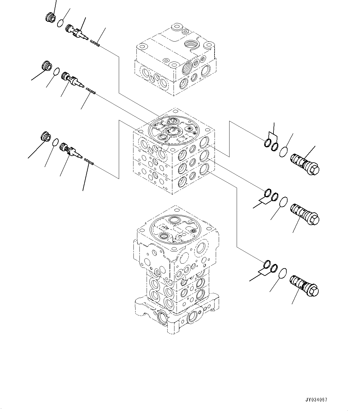 Клапан (подузел) 723-50-72500 KOMATSU