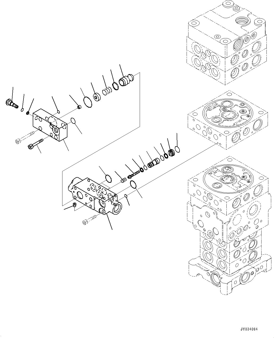 Клапан в сборе 723-50-53500 KOMATSU
