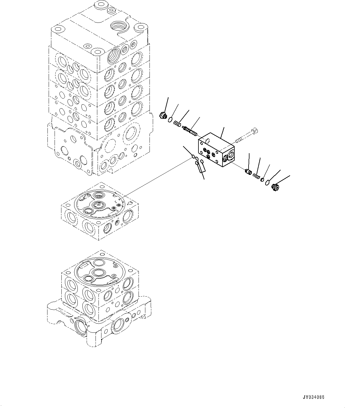 Клапан в сборе 723-20-95600 KOMATSU