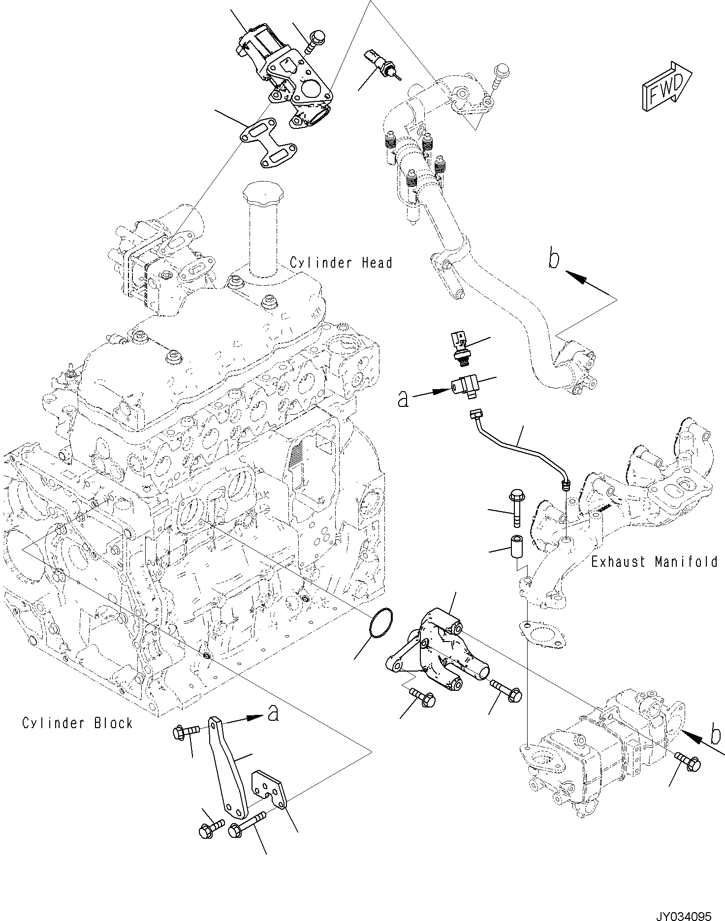 Valve, EGR 6753-41-9600 KOMATSU
