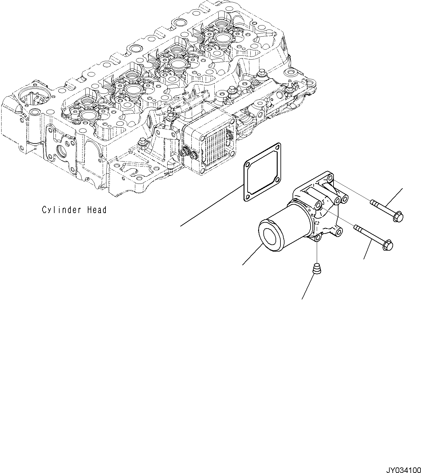 Connection, Air Intake 6753-11-4410 KOMATSU
