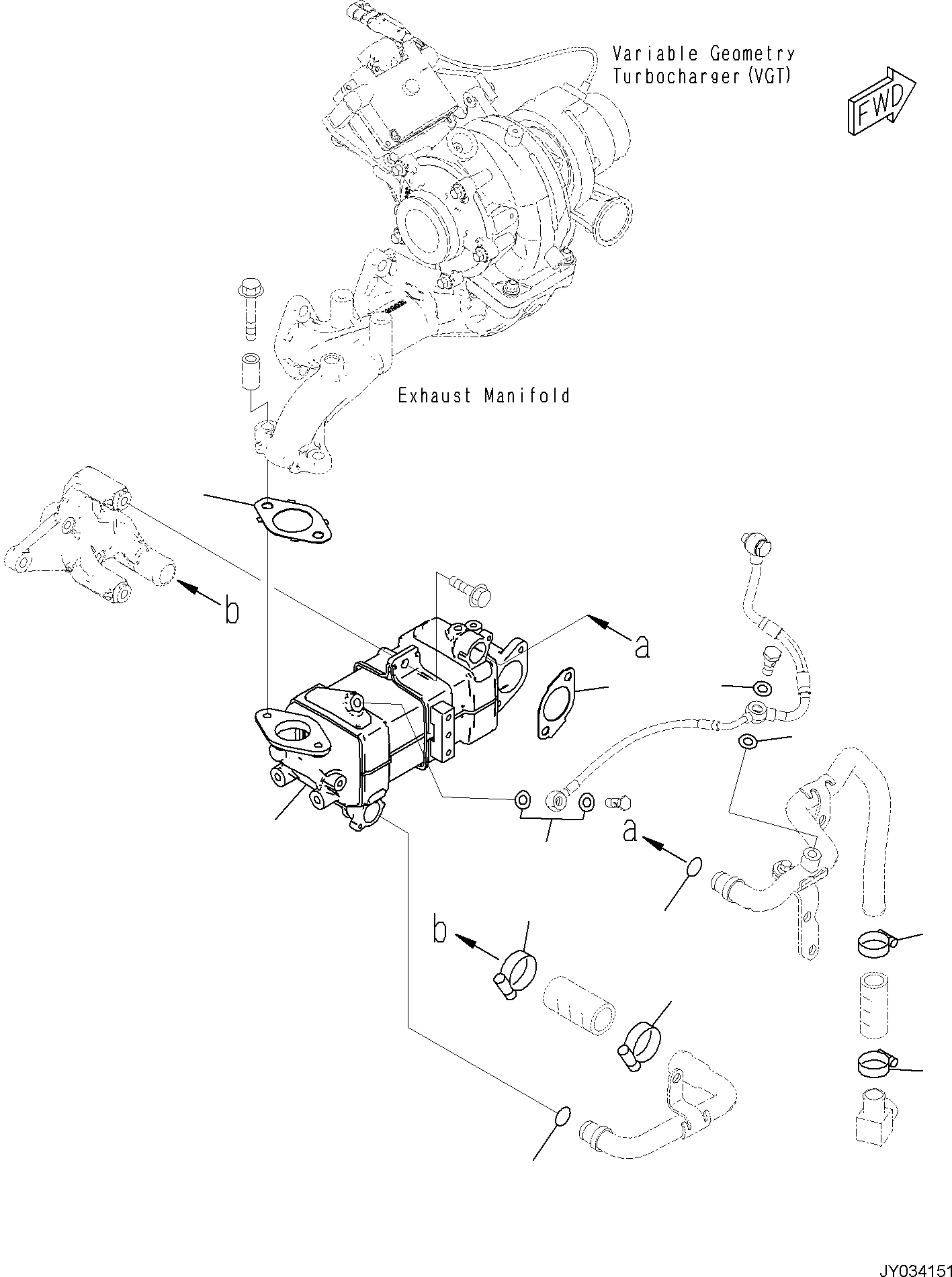 Aftercooler Kit 6753-61-7300 KOMATSU