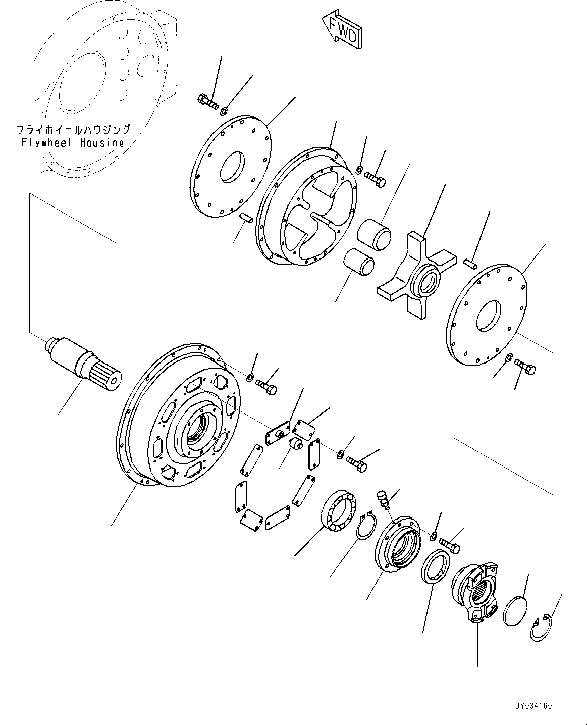 Корпус 569-01-82140 KOMATSU