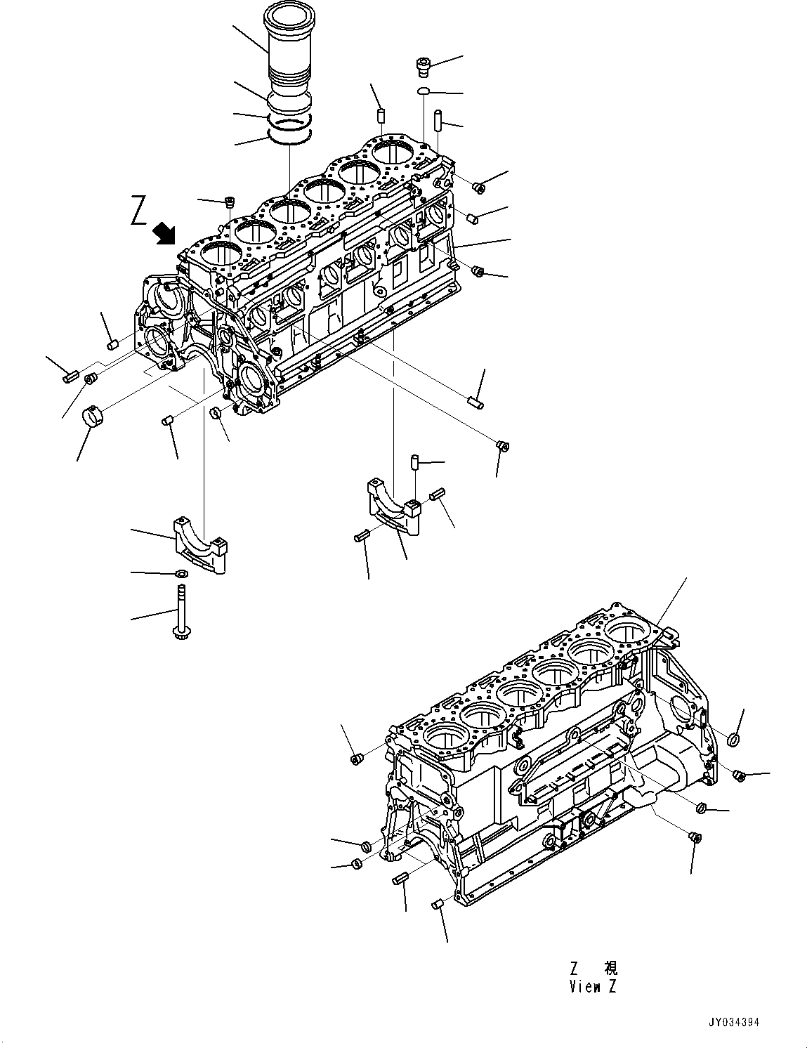 Пробка 07043-12414 KOMATSU