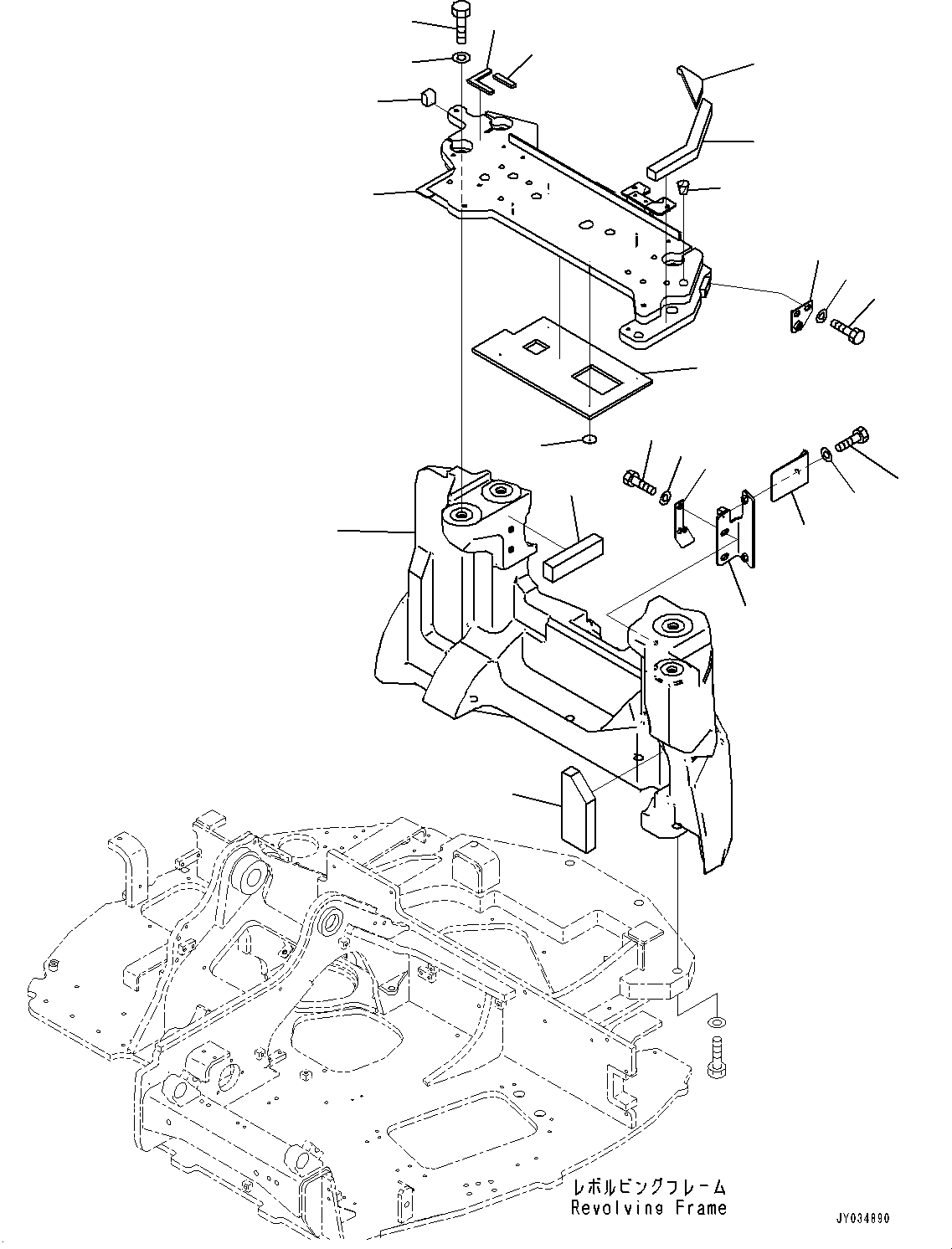 COUNTERWEIGHT 22N-46-51130 KOMATSU