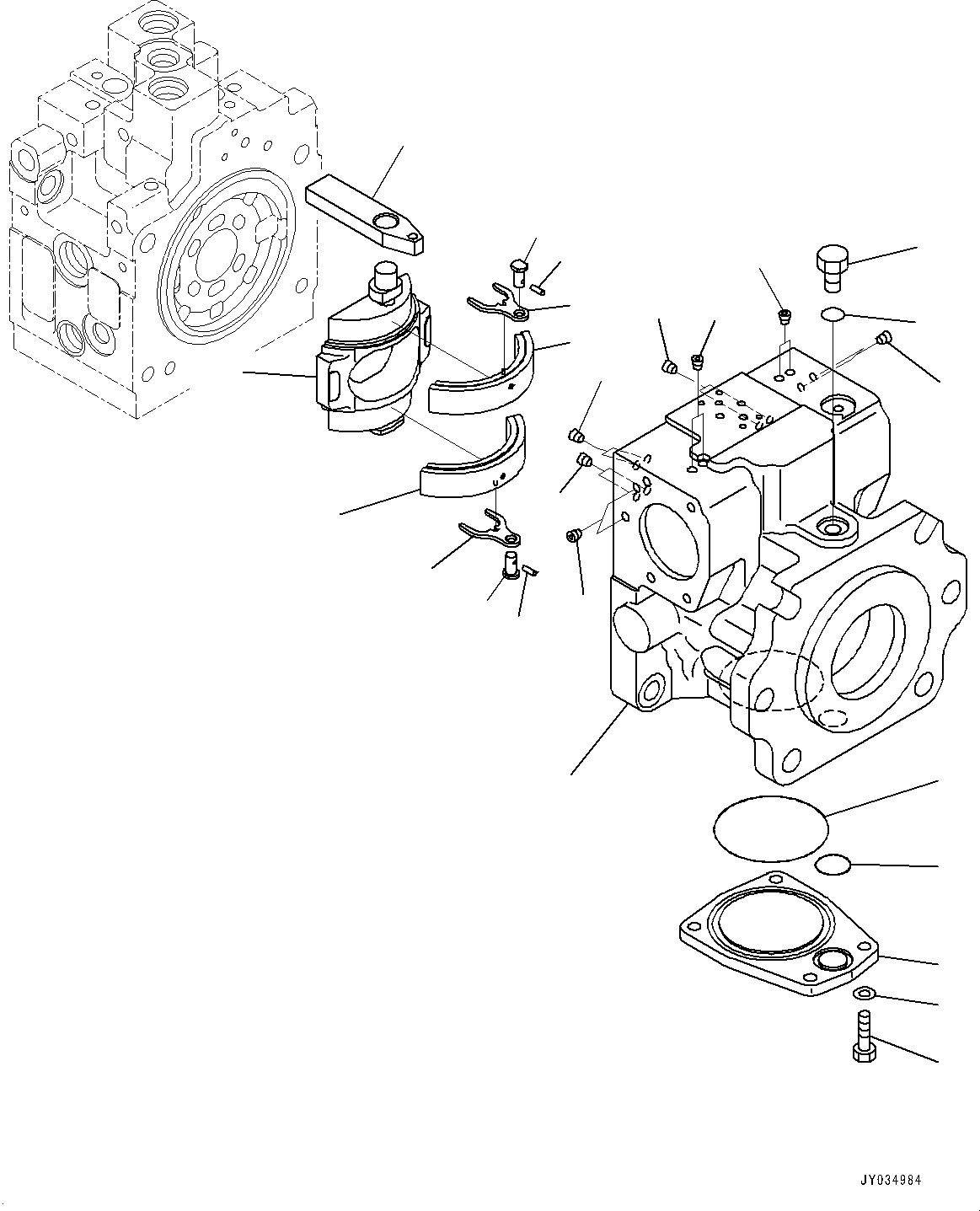Подшипник в сборе (720-2L-04510) KOMATSU