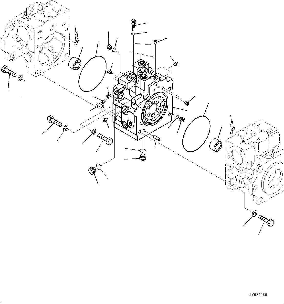 Cap Assembly, End (720-2L-04190) KOMATSU