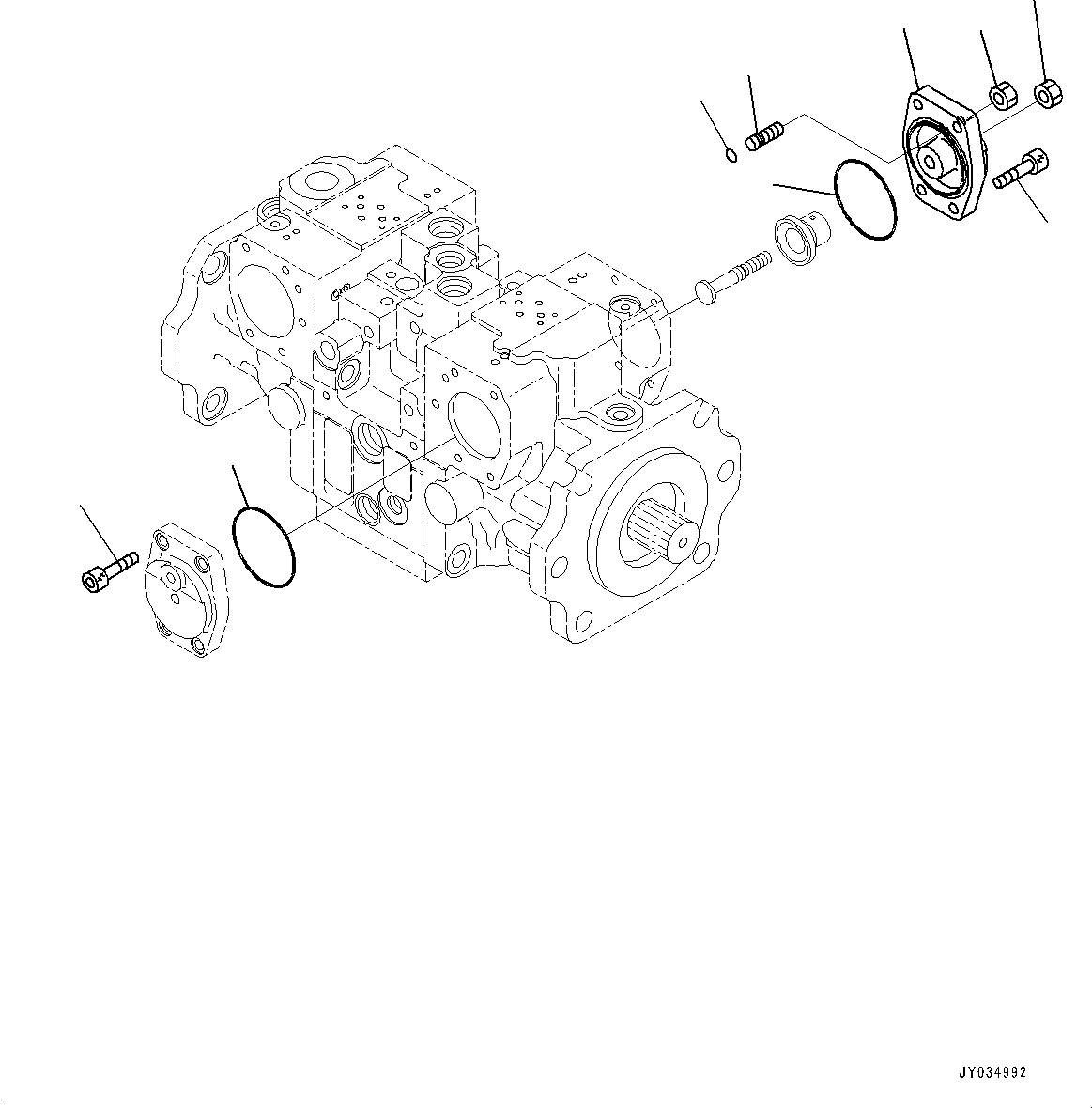 Уплотнительное кольцо круглого сечения (07000-B2080) KOMATSU