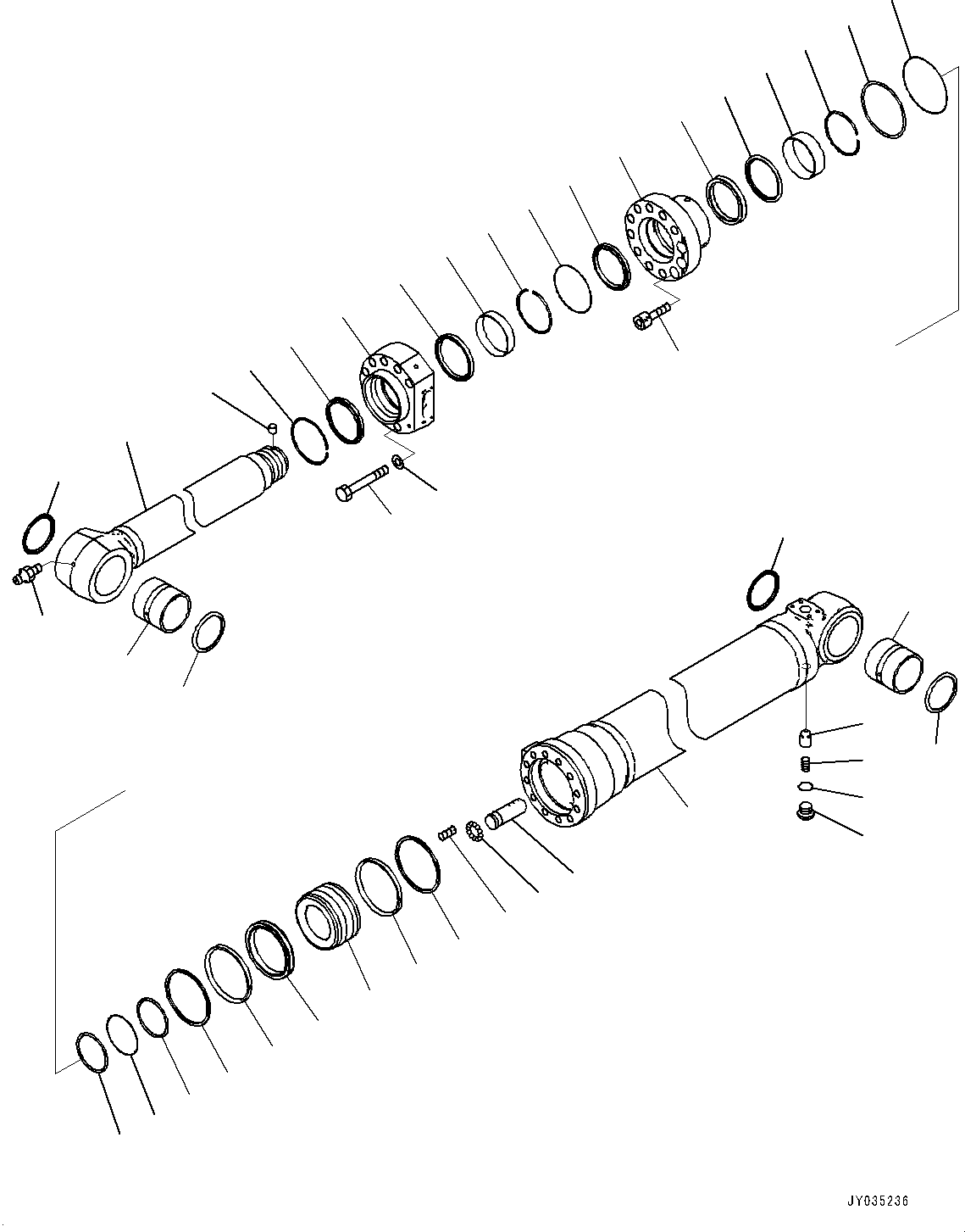 Головка цилиндра 707-97-07730 KOMATSU