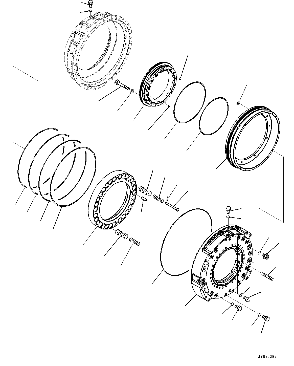 Уплотнительное кольцо круглого сечения 569-33-81160 KOMATSU