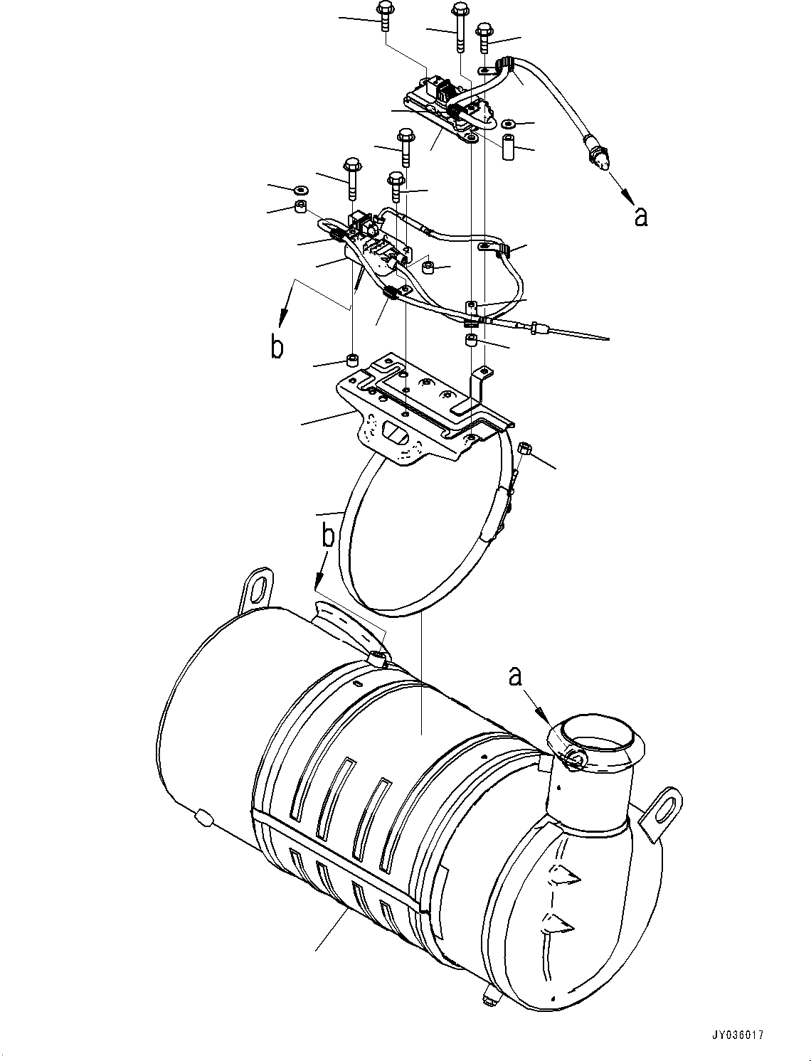 SCR Assembly 6544-01-0170 KOMATSU