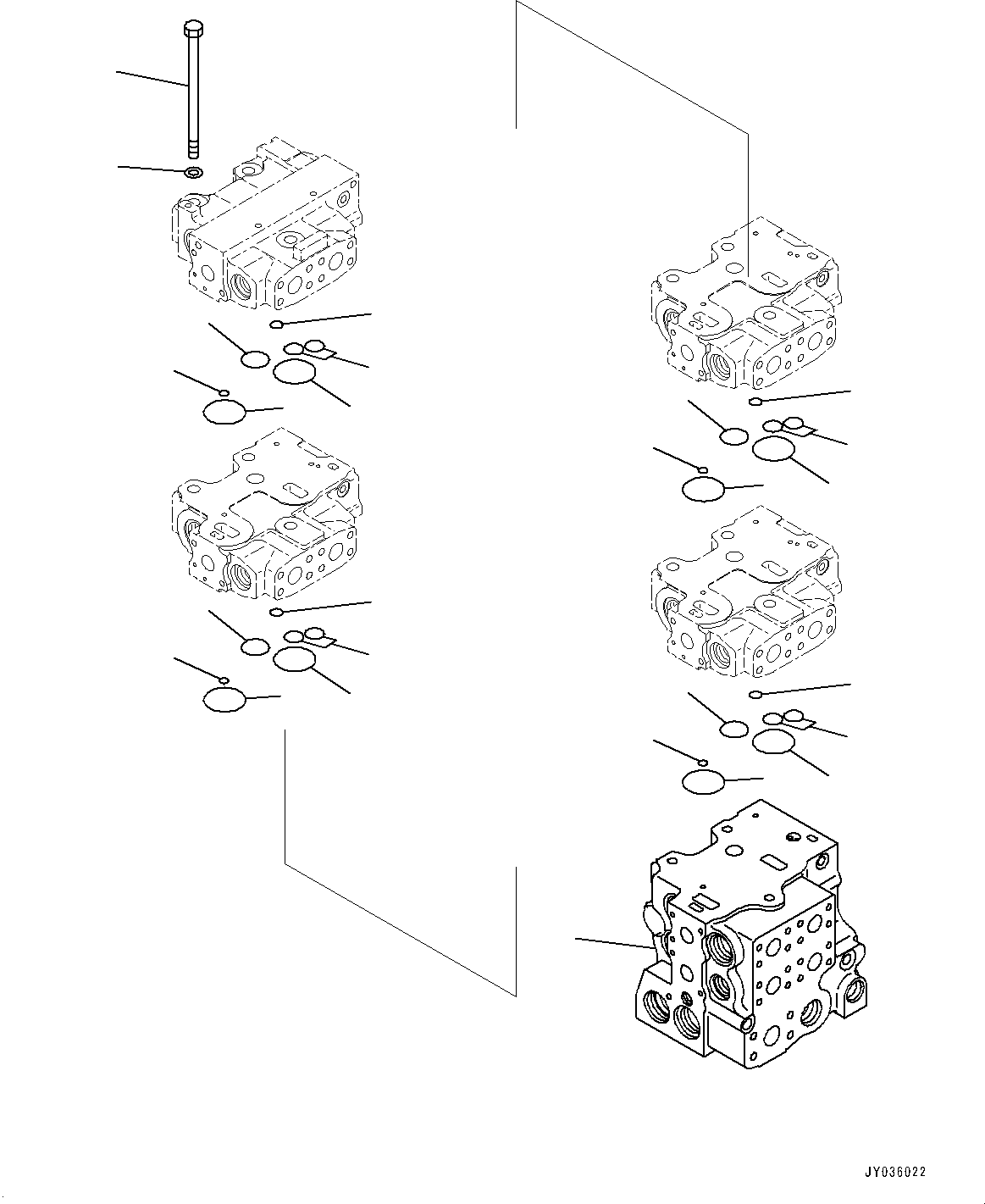 Клапан управления в сборе 723-66-21700 KOMATSU