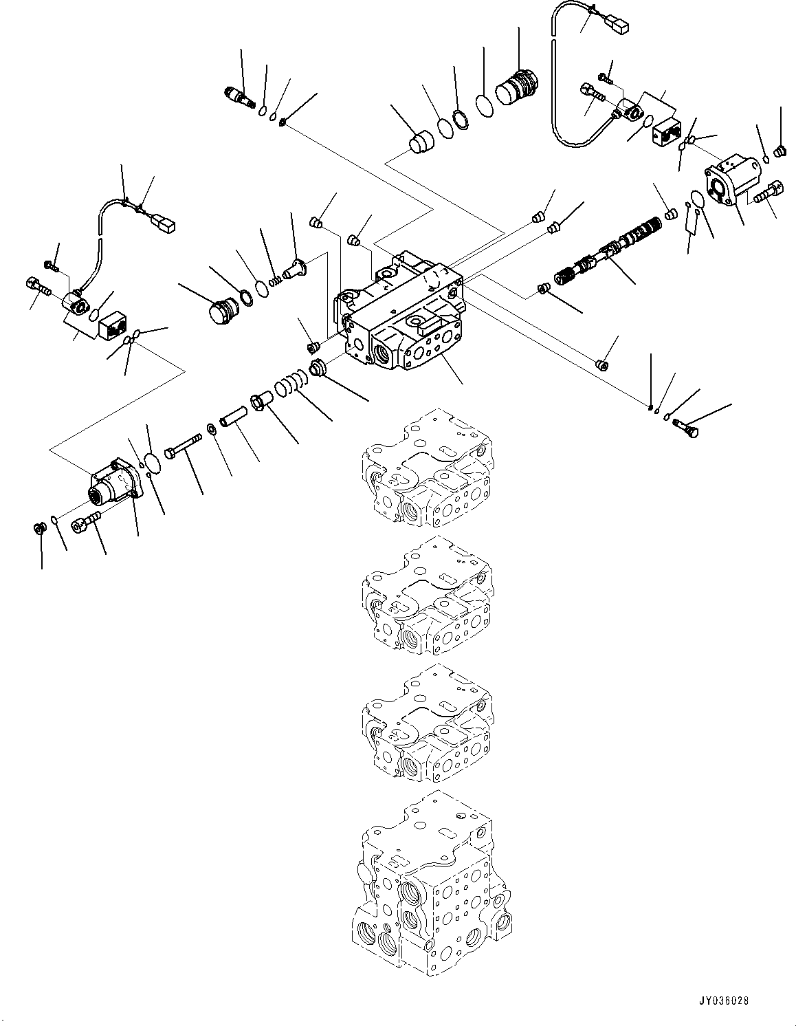 Клапан в сборе 723-61-23700 KOMATSU
