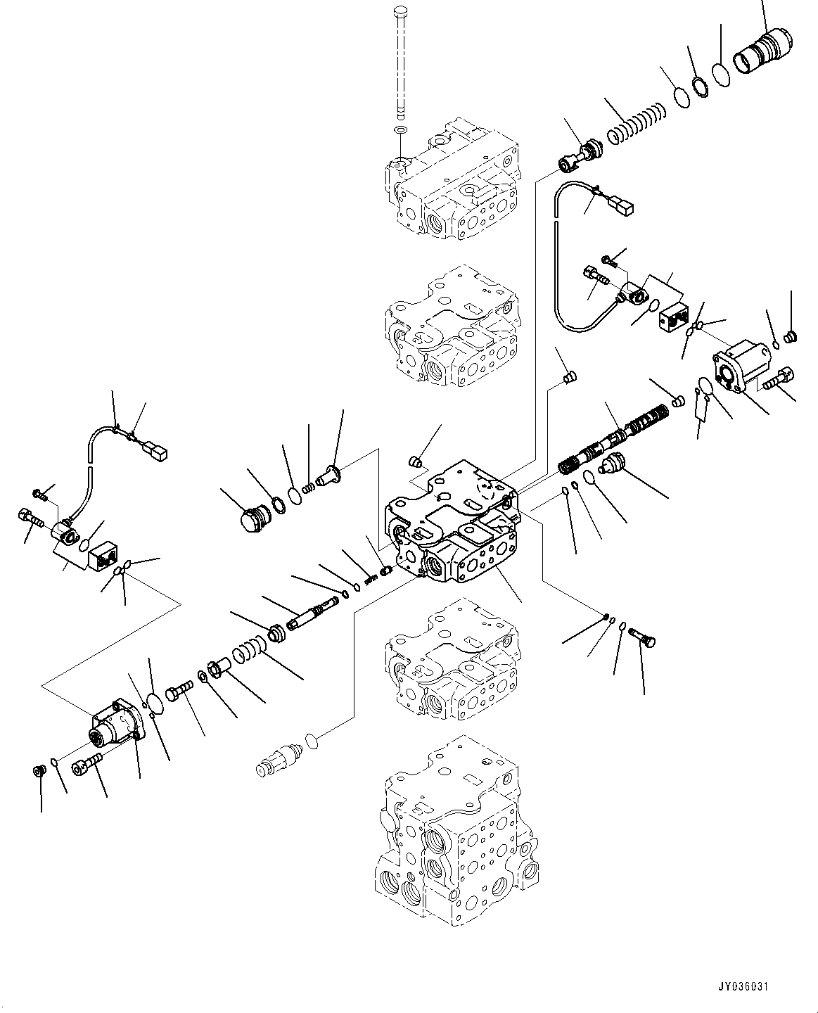Клапан в сборе 723-61-27400 KOMATSU