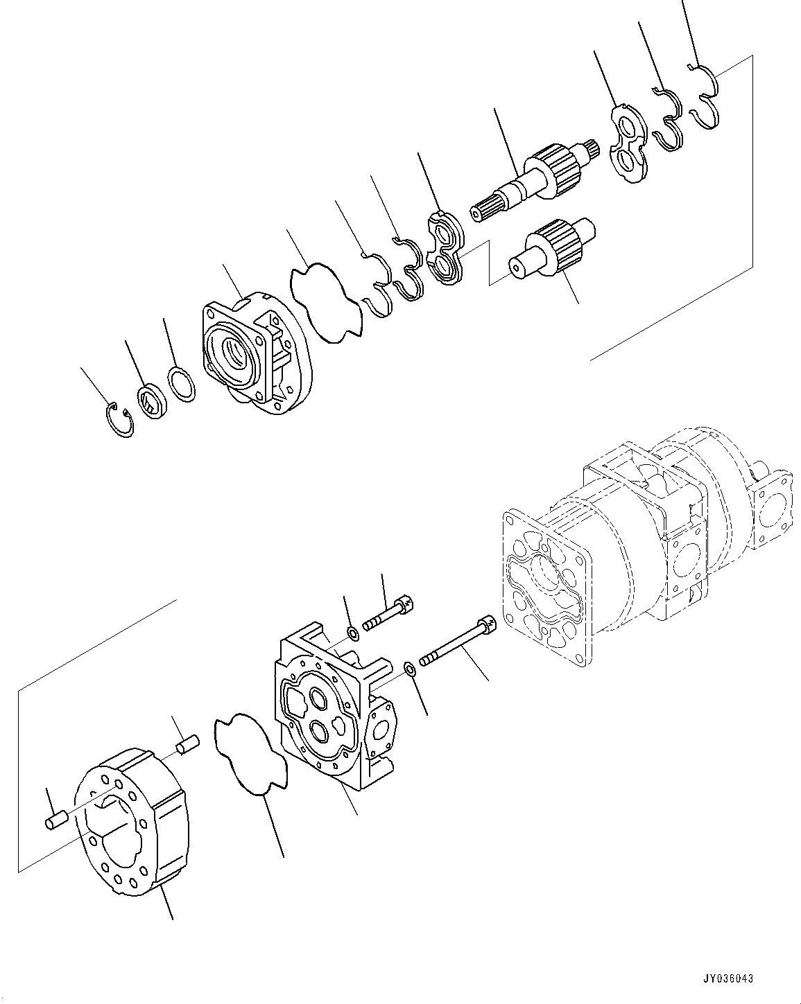 Кронштейн в сборе (705-18-04010) KOMATSU