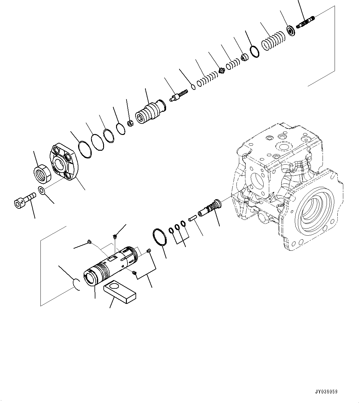Valve Assembly, PC (708-1L-04940) KOMATSU