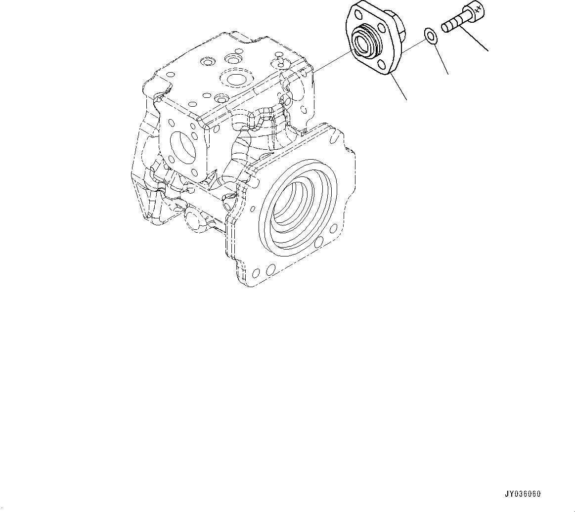 Крышка в сборе (708-1L-04980) KOMATSU