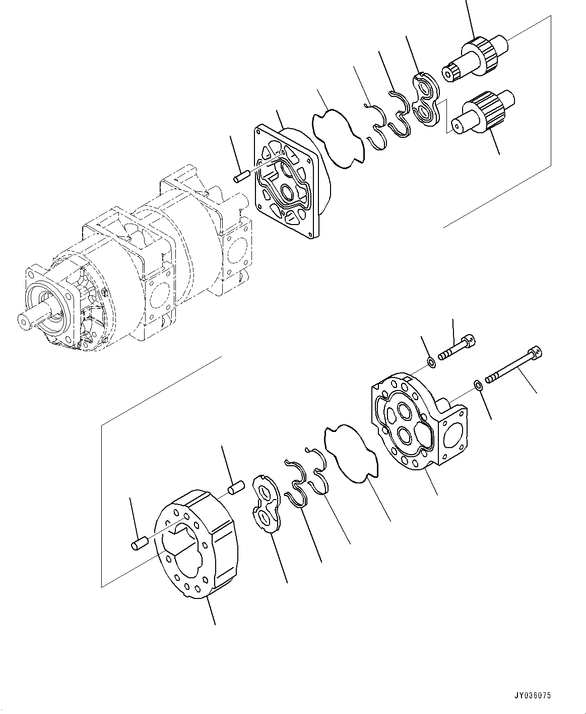 Шестерня ведущая (705-17-43450) KOMATSU