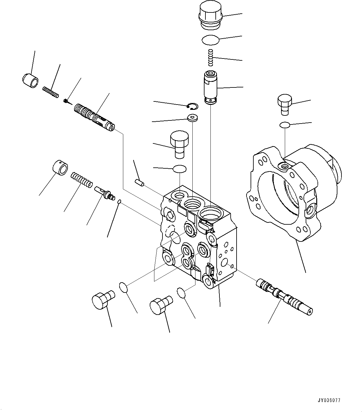 Предохранительный клапан 702-73-02220 KOMATSU