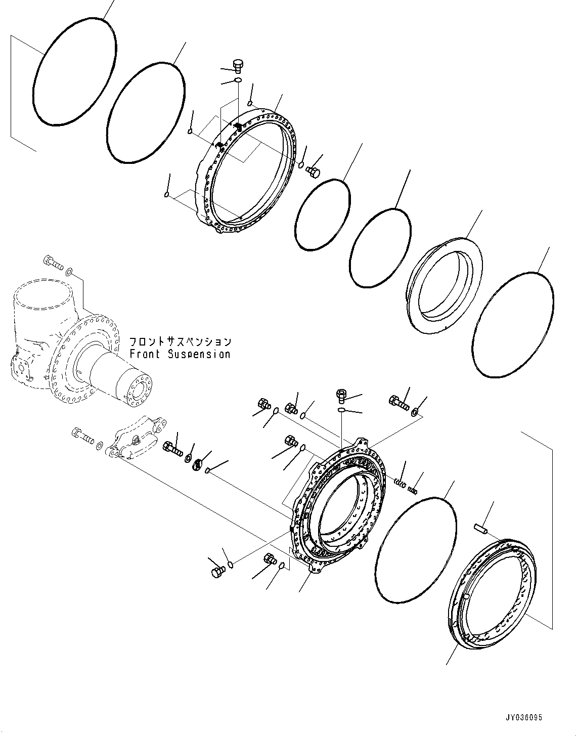 Piston, Parking Brake 562-34-51140 KOMATSU