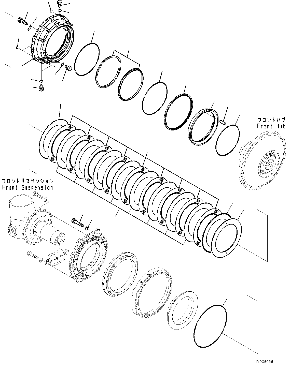 Шестерня наружная 562-32-51210 KOMATSU