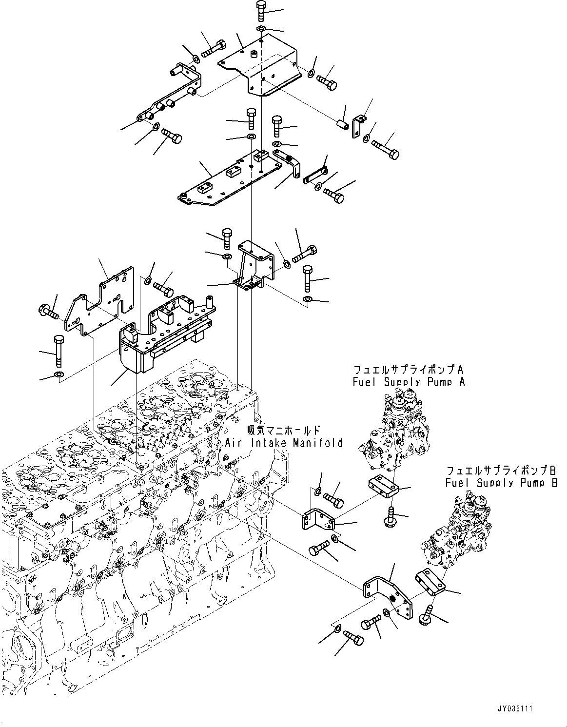 Крышка 6246-72-5270 KOMATSU