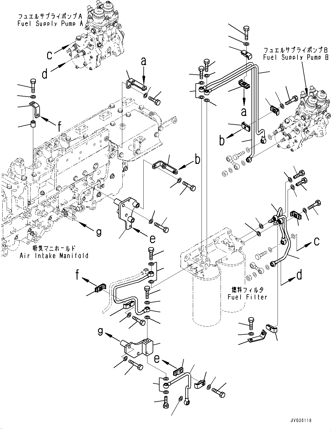 Соединение 6246-72-6130 KOMATSU