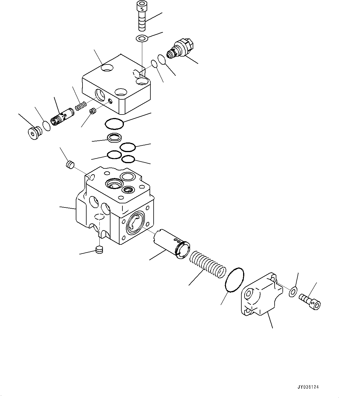 Предохранительный клапан 723-60-28300 KOMATSU