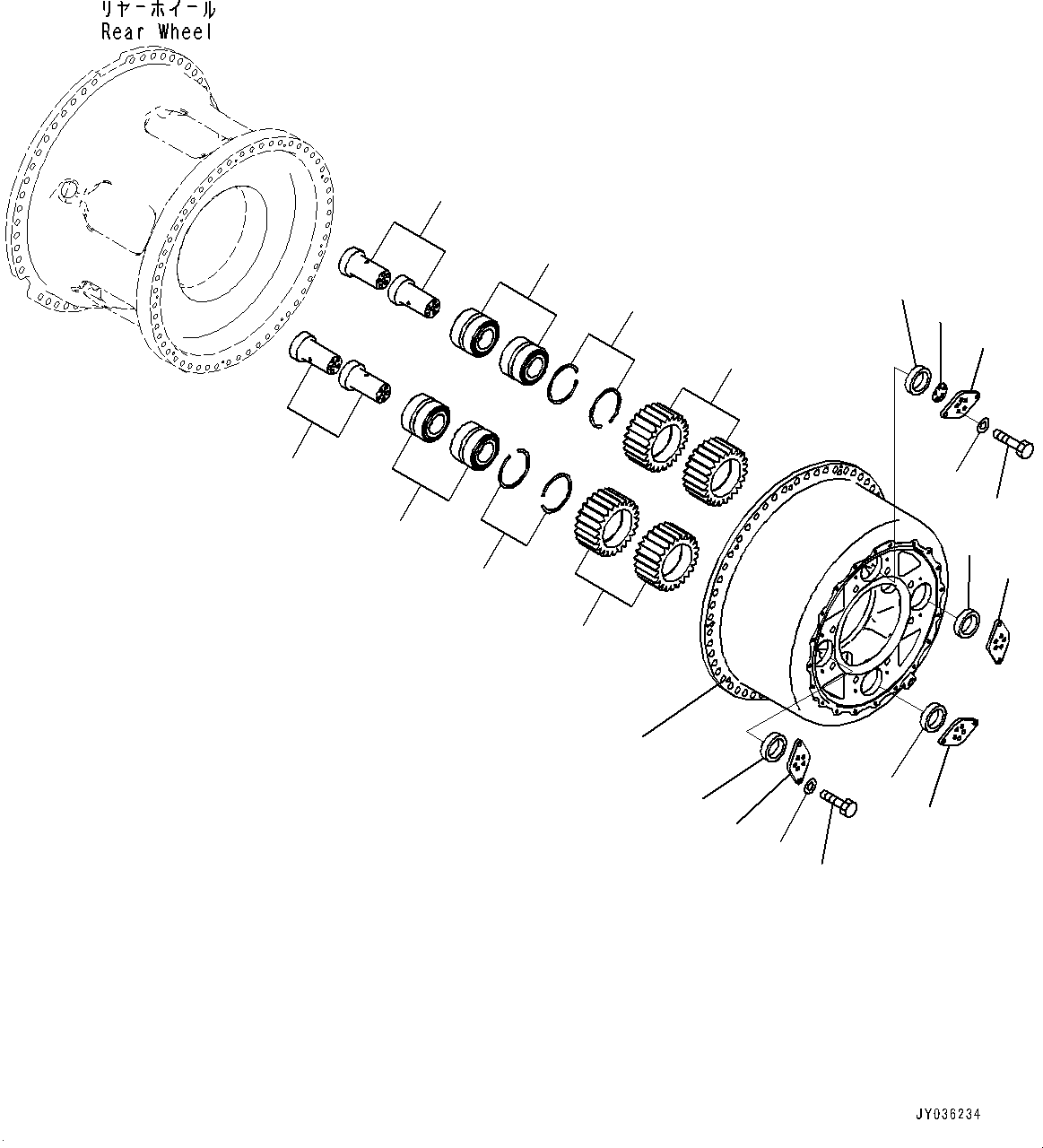 Подшипник 562-22-52220 KOMATSU