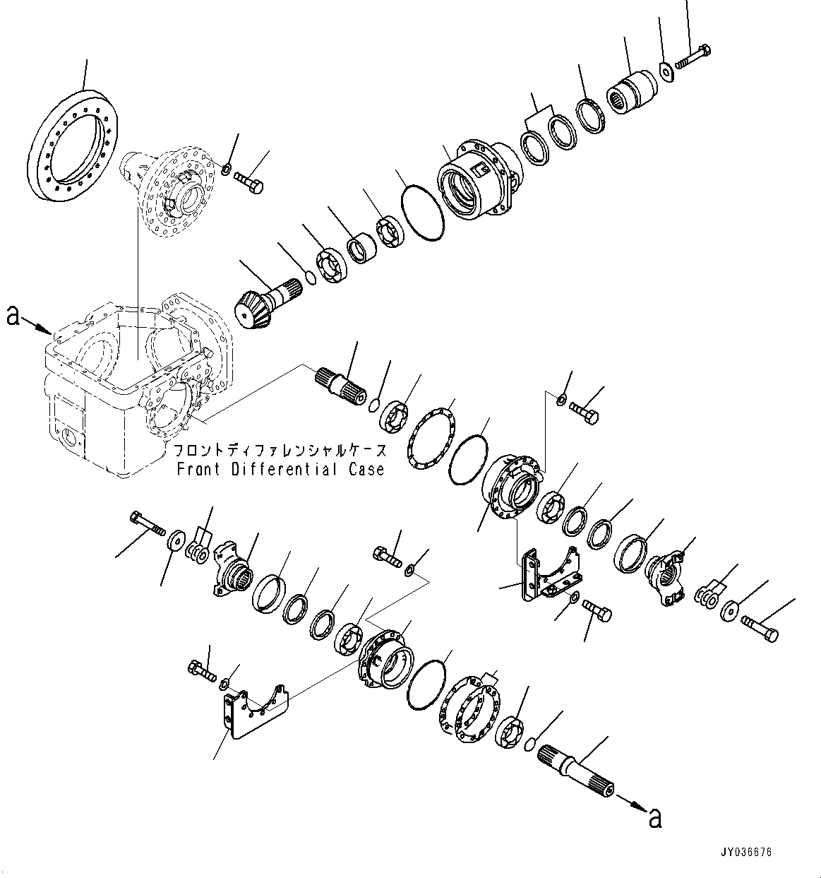 Pinion and Gear 56B-27-31300 KOMATSU