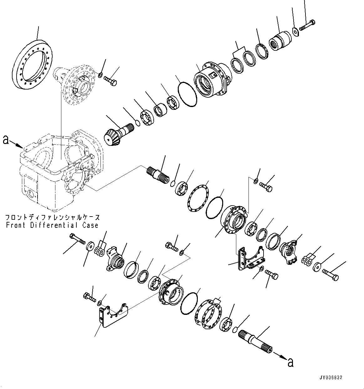 Carrier, Side 56B-27-31730 KOMATSU