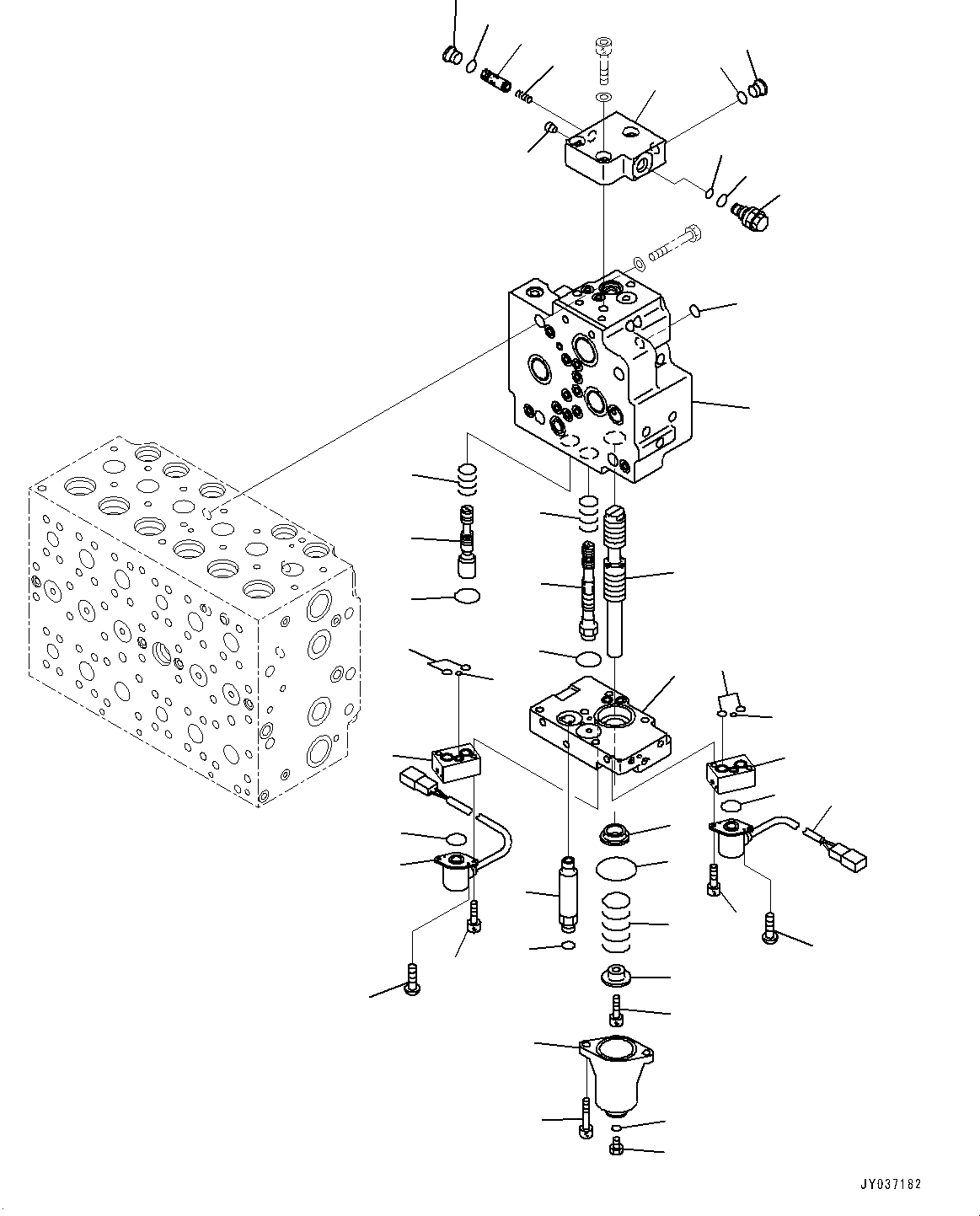 Клапан в сборе 723-40-75200 KOMATSU