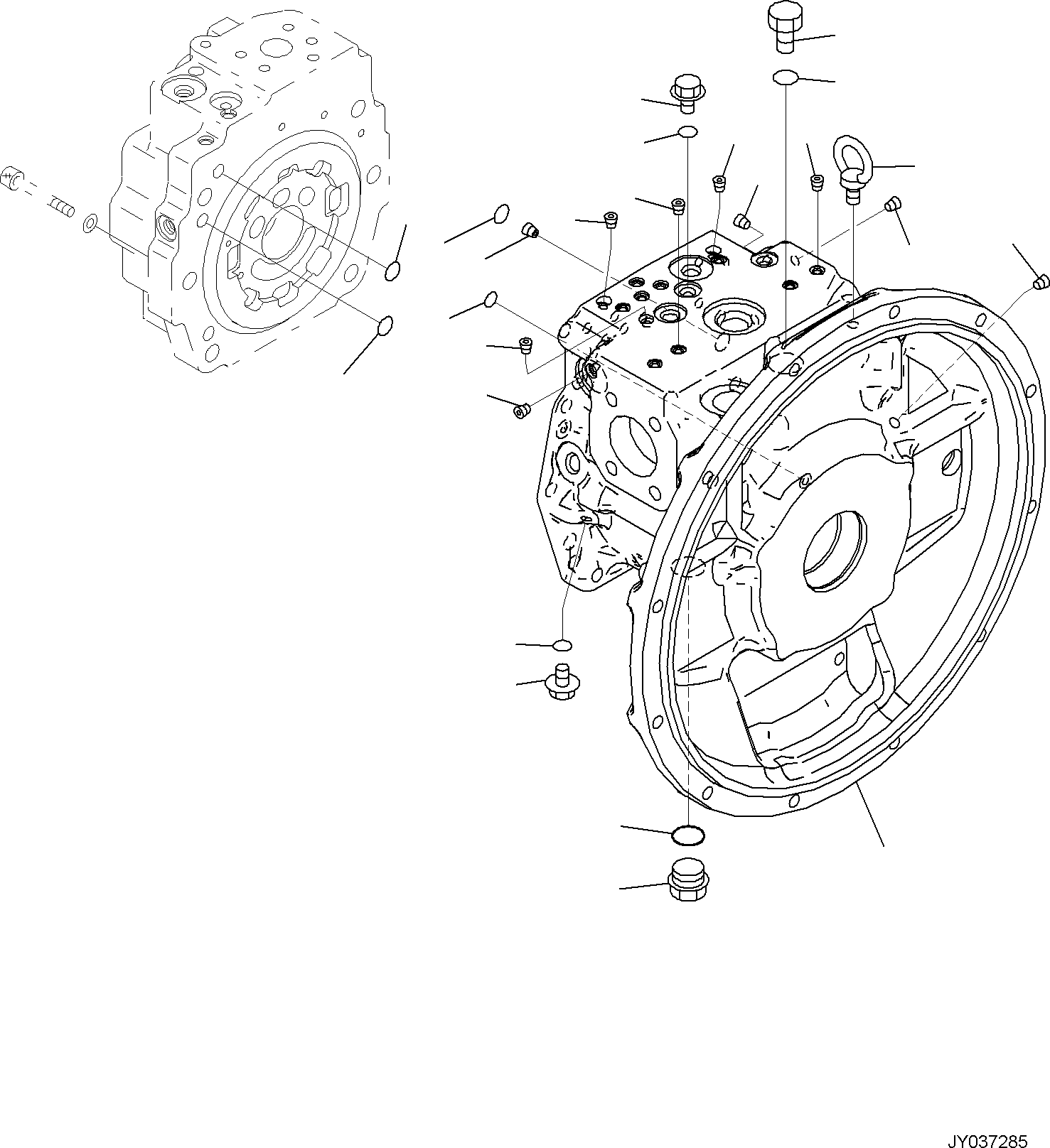 PUMP, ASSEMBLY 708-1L-00150 KOMATSU